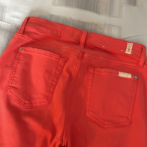 7 for all mankind Denim orange - Picture 7 of 10